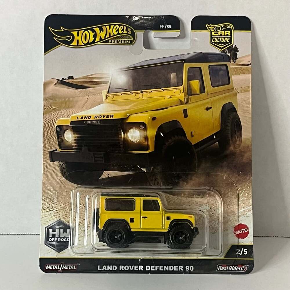 Hot Wheels Premium Car Culture HW Off Road Land Rover Defender 90